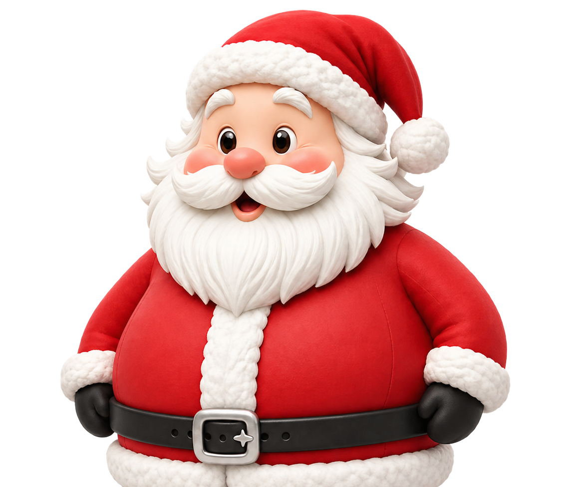 Santa waving